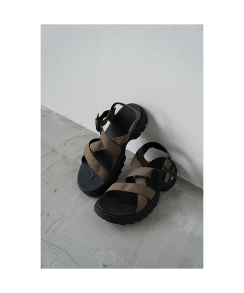 MEI（メイ）の「MEI コーデュラーテープ　スポーツサンダル（サンダル・メンズ・ブラック/キャメル・SMALL/MEDIUM/LARGE）」の12枚目の写真