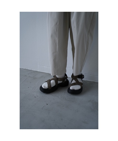 MEI（メイ）の「MEI コーデュラーテープ　スポーツサンダル（サンダル・メンズ・ブラック/キャメル・SMALL/MEDIUM/LARGE）」の11枚目の写真