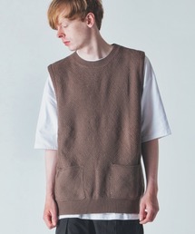 rehacer | rehacer : Loose Knit Vest Ensemble / ルーズ ニット ベスト アンサンブル(ベスト)