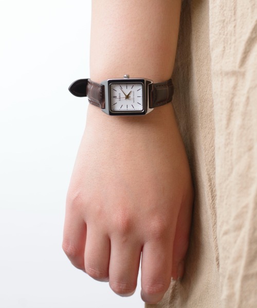 CASIO（カシオ）の「【CASIO】LTP-V007L（アナログ腕時計・レディース・ブラウン/ブラック/ブラウン系その他2/ブラウン系その他3/ブラック系その他/ブラウン系その他・FREE）」の8枚目の写真