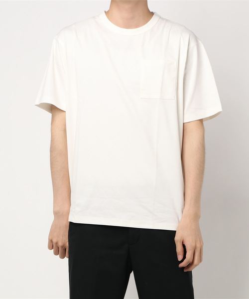 JUNRED（ジュンレッド）の「【快適なTシャツ】バックメッシュポンチクルーカットソー（Tシャツ/カットソー・メンズ・ブラウン/ワイン/ホワイト・S/M/L）」の16枚目の写真