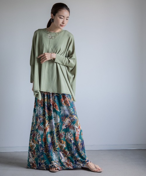 Web限定 オリエンタル柄 マキシワンピース ワンピース Miniyu ミニュウ のファッション通販 Zozotown