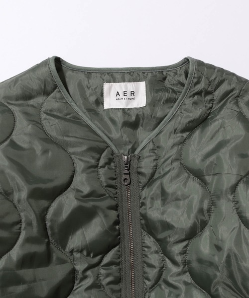 ADAM ET ROPE'（アダムエロペ）の「キルティングライナーJK（その他アウター・メンズ・ブラック/オリーブ・M/L）」の6枚目の写真