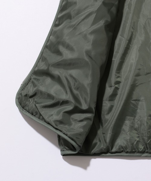 ADAM ET ROPE'（アダムエロペ）の「キルティングライナーJK（その他アウター・メンズ・ブラック/オリーブ・M/L）」の11枚目の写真