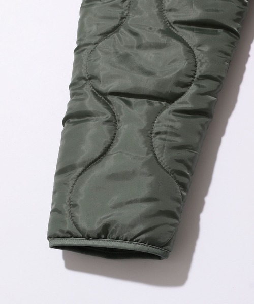 ADAM ET ROPE'（アダムエロペ）の「キルティングライナーJK（その他アウター・メンズ・ブラック/オリーブ・M/L）」の8枚目の写真