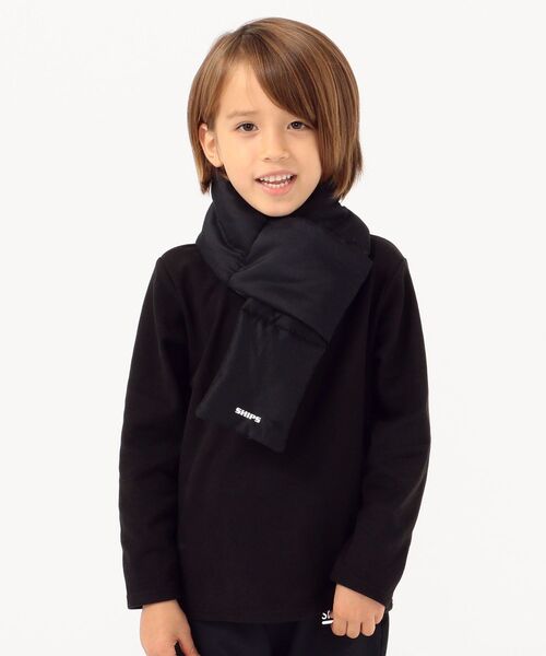 SHIPS(シップス)の「SHIPS KIDS:インサレーション マフラー(マフラー・キッズ・ブラック/オリーブ・ONE SIZE)」の1枚目の写真