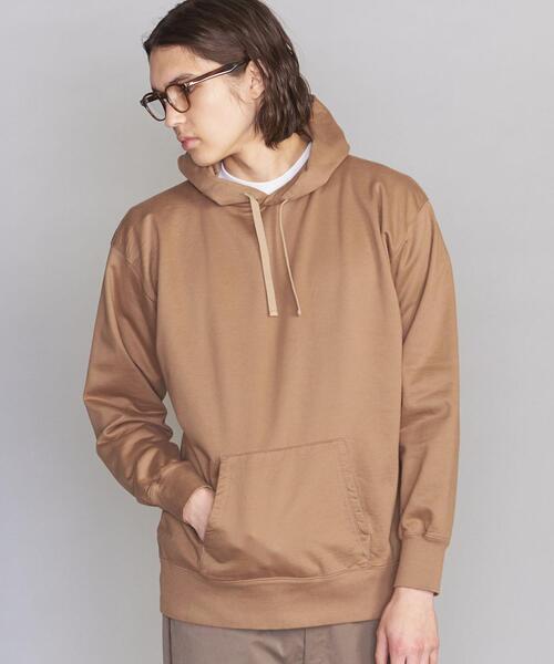 BEAUTY&YOUTH UNITED ARROWS（ビューティーアンドユースユナイテッドアローズ）の「BY カネマサメリヤス スウェット パーカー -MADE IN JAPAN-（パーカー・メンズ・ホワイト/ベージュ/ダークグレー・X-LARGE/LARGE/SMALL/MEDIUM）」の3枚目の写真