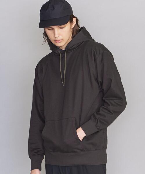 BEAUTY&YOUTH UNITED ARROWS（ビューティーアンドユースユナイテッドアローズ）の「BY カネマサメリヤス スウェット パーカー -MADE IN JAPAN-（パーカー・メンズ・ホワイト/ベージュ/ダークグレー・X-LARGE/LARGE/SMALL/MEDIUM）」の2枚目の写真