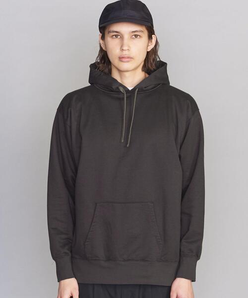 BEAUTY&YOUTH UNITED ARROWS（ビューティーアンドユースユナイテッドアローズ）の「BY カネマサメリヤス スウェット パーカー -MADE IN JAPAN-（パーカー・メンズ・ホワイト/ベージュ/ダークグレー・X-LARGE/LARGE/SMALL/MEDIUM）」の7枚目の写真