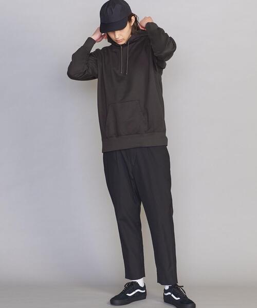 BEAUTY&YOUTH UNITED ARROWS（ビューティーアンドユースユナイテッドアローズ）の「BY カネマサメリヤス スウェット パーカー -MADE IN JAPAN-（パーカー・メンズ・ホワイト/ベージュ/ダークグレー・X-LARGE/LARGE/SMALL/MEDIUM）」の11枚目の写真