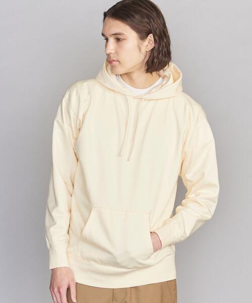 BEAUTY&YOUTH UNITED ARROWS（ビューティーアンドユースユナイテッドアローズ）の「BY カネマサメリヤス スウェット パーカー -MADE IN JAPAN-（パーカー・メンズ・ホワイト/ベージュ/ダークグレー・X-LARGE/LARGE/SMALL/MEDIUM）」の8枚目の写真