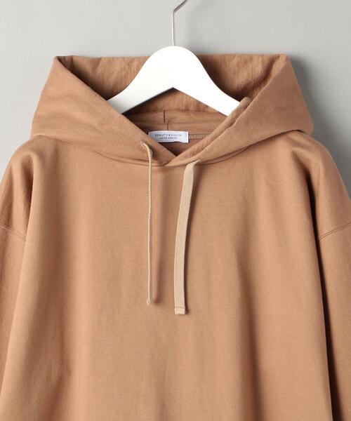 BEAUTY&YOUTH UNITED ARROWS（ビューティーアンドユースユナイテッドアローズ）の「BY カネマサメリヤス スウェット パーカー -MADE IN JAPAN-（パーカー・メンズ・ホワイト/ベージュ/ダークグレー・X-LARGE/LARGE/SMALL/MEDIUM）」の22枚目の写真