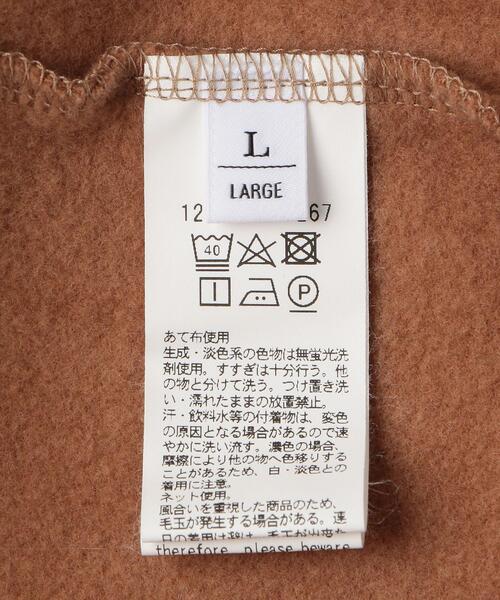 BEAUTY&YOUTH UNITED ARROWS（ビューティーアンドユースユナイテッドアローズ）の「BY カネマサメリヤス スウェット パーカー -MADE IN JAPAN-（パーカー・メンズ・ホワイト/ベージュ/ダークグレー・X-LARGE/LARGE/SMALL/MEDIUM）」の14枚目の写真