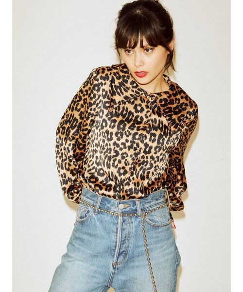 jouetie（ジュエティ）の「カラーステッチビッグカラーブラウス（シャツ/ブラウス・レディース・ブラック/アイボリー/ライトブルー/その他1/その他2・MEDIUM）」の17枚目の写真