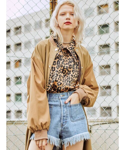 jouetie（ジュエティ）の「カラーステッチビッグカラーブラウス（シャツ/ブラウス・レディース・ブラック/アイボリー/ライトブルー/その他1/その他2・MEDIUM）」の20枚目の写真