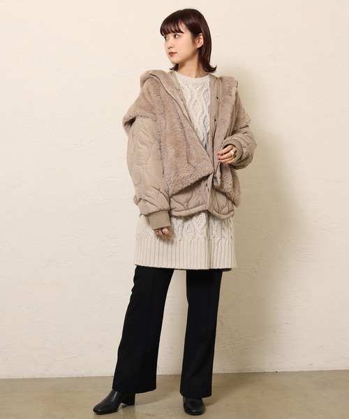 one after another NICE CLAUP（ワンアフターアナザーナイスクラップ）の「アソートスラックスパンツ（スラックス・レディース・ブラック/パープル/ベージュ系その他/ゼブラ・SMALL/MEDIUM）」の16枚目の写真