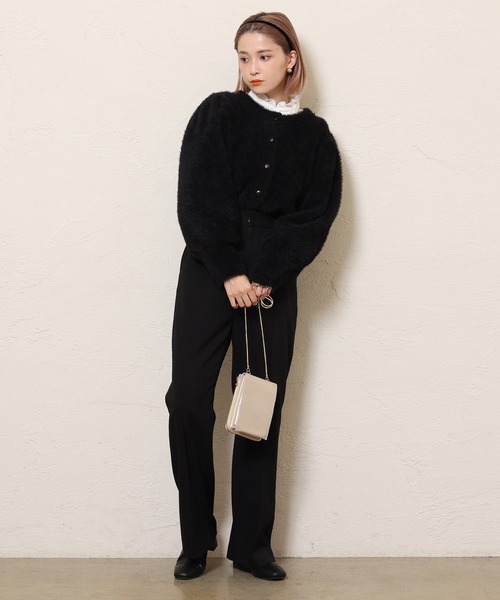 one after another NICE CLAUP（ワンアフターアナザーナイスクラップ）の「アソートスラックスパンツ（スラックス・レディース・ブラック/パープル/ベージュ系その他/ゼブラ・SMALL/MEDIUM）」の13枚目の写真