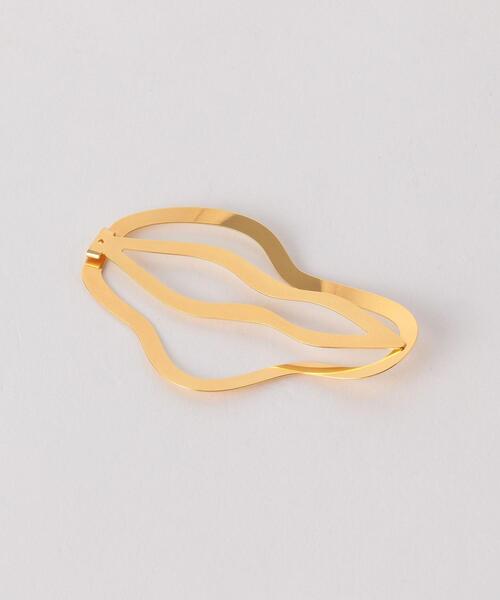 BEAUTY&YOUTH UNITED ARROWS（ビューティーアンドユースユナイテッドアローズ）の「＜CLINQ＞ SIMONE バレッタ/ゴールド（ヘアピン・レディース・ゴールド・FREE）」の2枚目の写真