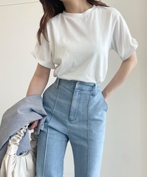 SLURR | モックネックムジベーシックTシャツ(Tシャツ/カットソー)