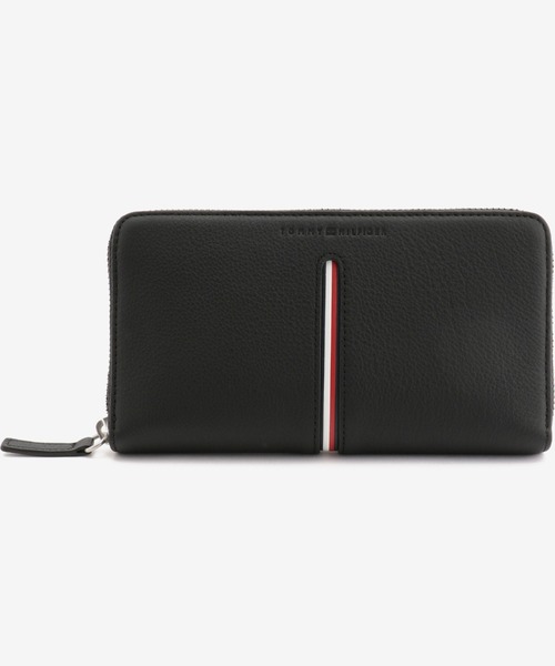 セール フラッグラインレザーロングウォレット 財布 Tommy Hilfiger トミーヒルフィガー のファッション通販 Zozotown