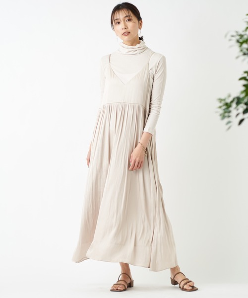 RIVE DROITE（リヴドロワ）の「テレコルーズネックカットソー（Tシャツ/カットソー・レディース・グレー/ブラック/アイボリー・FREE）」の17枚目の写真