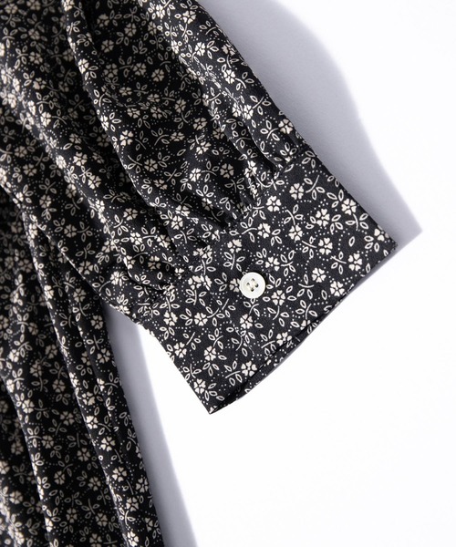 小花柄カシュクールシフォンワンピース ワンピース セール Saison Papillon セゾンドパピヨン のファッション De ワンピース ドレス Saison De