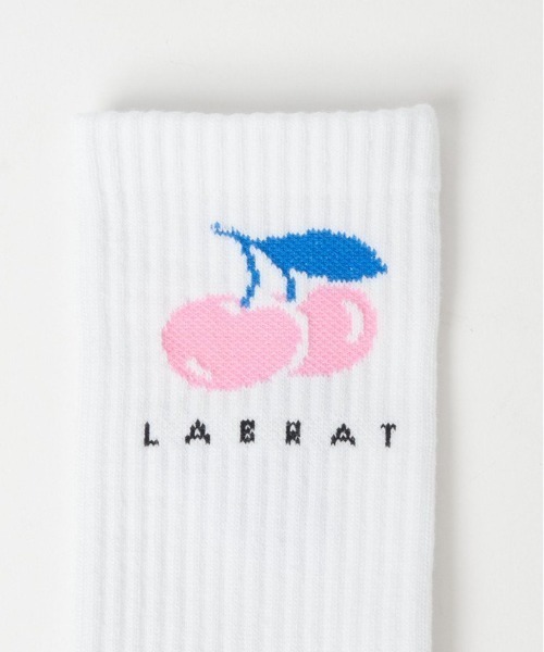 LABRAT（ラブラット）の「LABRAT/LR-DP-08 DP socks（ソックス/靴下・レディース・ホワイト・FREE）」の4枚目の写真