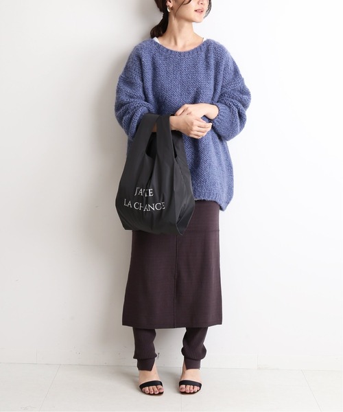 SLOBE IENA（スローブイエナ）の「エコショッピングバッグミニ◆（エコバッグ/サブバッグ・レディース・ピンク/その他7/その他6/その他4/ライトグレー/チャコールグレー/その他14/サックスブルー/イエロー・FREE）」の21枚目の写真