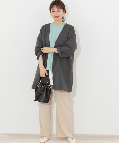 URBAN RESEARCH Sonny Label（アーバンリサーチサニーレーベル）の「インナー付きスウェットプルオーバー（スウェット・レディース・ミント/ベージュ系その他/ブルー系その他・FREE）」の13枚目の写真