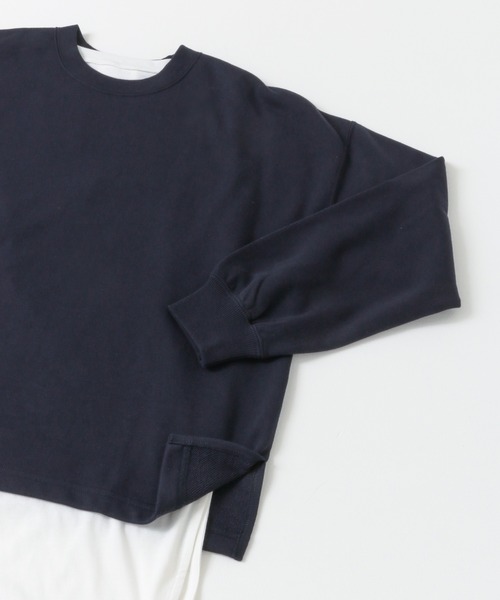 URBAN RESEARCH Sonny Label（アーバンリサーチサニーレーベル）の「インナー付きスウェットプルオーバー（スウェット・レディース・ミント/ベージュ系その他/ブルー系その他・FREE）」の15枚目の写真