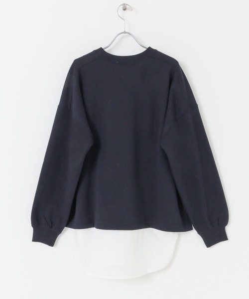 URBAN RESEARCH Sonny Label（アーバンリサーチサニーレーベル）の「インナー付きスウェットプルオーバー（スウェット・レディース・ミント/ベージュ系その他/ブルー系その他・FREE）」の10枚目の写真