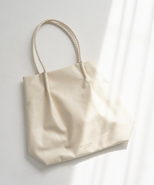 ROPE' PICNIC（ロペピクニック）の「【A4対応】洗えるメッシュハンドルトートバッグ（トートバッグ・レディース・シルバー/グリーン/イエロー系その他2/キナリ/ブラック/ホワイト系その他6/グリーン系その他/パープル系その他/ネイビー/イエロー系その他/レッド系その他・FREE）」の19枚目の写真