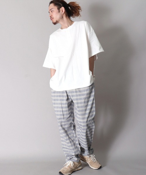 BAYBLO(ベイブロ)の「(DV)【ユニセックス】シェフ イージー パンツ(その他パンツ・メンズ・チャコールグレー/ネイビー/グレー/インディゴブルー/ダークインディゴブルー/モカ/ホワイト×ブルー/ネイビー×ホワイト・MEDIUM/LARGE/X-LARGE)」の19枚目の写真