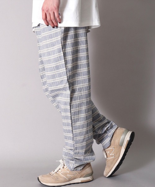 BAYBLO(ベイブロ)の「(DV)【ユニセックス】シェフ イージー パンツ(その他パンツ・メンズ・チャコールグレー/ネイビー/グレー/インディゴブルー/ダークインディゴブルー/モカ/ホワイト×ブルー/ネイビー×ホワイト・MEDIUM/LARGE/X-LARGE)」の20枚目の写真