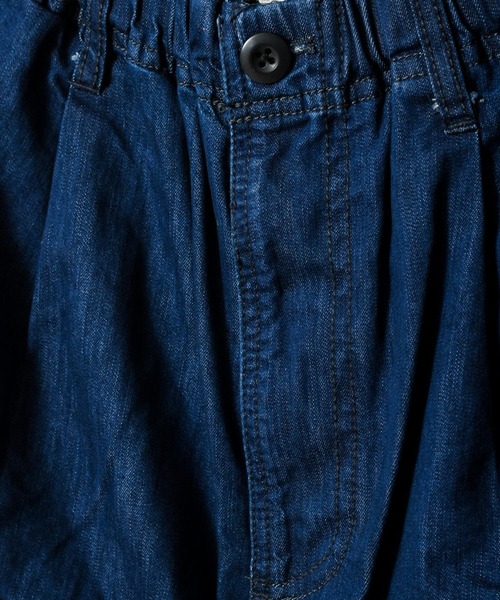 WILD THINGS（ワイルドシングス）の「《WILD THING》SHELTECH BUSH SHORTS（デニムパンツ・メンズ・ライトブルー/インディゴブルー・MEDIUM/LARGE/X-LARGE）」の7枚目の写真