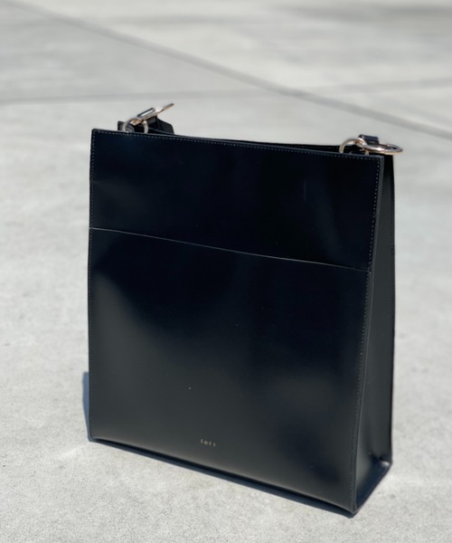 loti（ロティ）の「WEB限定 loti ワイドハンドルスクエアトート（トートバッグ・レディース・アイボリー/ブラック/ブラウン・FREE）」の17枚目の写真