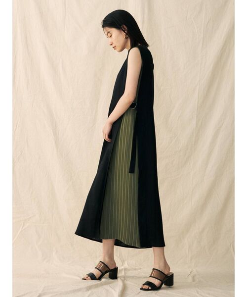 COTORICA（コトリカ）の「リネンライクプリーツ切替ワンピース