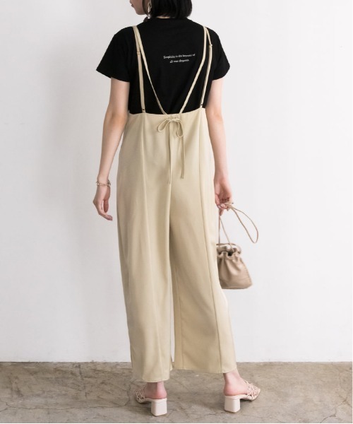 RANDA（ランダ）の「バックロゴTシャツ（Tシャツ/カットソー・レディース・ホワイト/ブラック/ベージュ/グリーン・FREE）」の16枚目の写真
