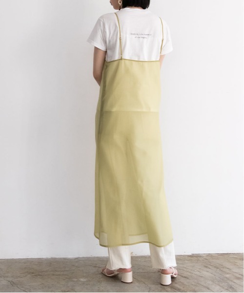 RANDA（ランダ）の「バックロゴTシャツ（Tシャツ/カットソー・レディース・ホワイト/ブラック/ベージュ/グリーン・FREE）」の20枚目の写真
