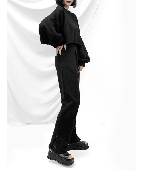 Cropped sweat setup / クロップドスウェットセットアップ セットアップ