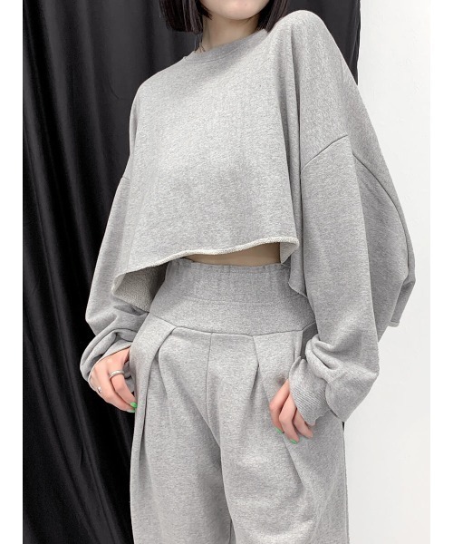 Cropped sweat setup / クロップドスウェットセットアップ セットアップ