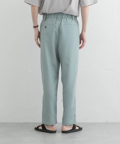 UR Lab.（アーバンリサーチラボ）の「UR Lab.　リネンライクテーパードパンツ（その他パンツ・メンズ・チャコールグレー/ブラック/ブラウン/ミント・MEDIUM/LARGE）」の5枚目の写真