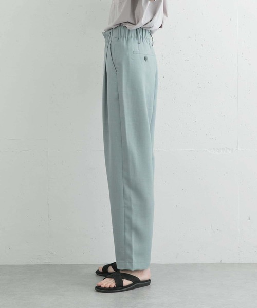 UR Lab.（アーバンリサーチラボ）の「UR Lab.　リネンライクテーパードパンツ（その他パンツ・メンズ・チャコールグレー/ブラック/ブラウン/ミント・MEDIUM/LARGE）」の11枚目の写真