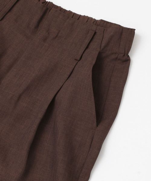 UR Lab.（アーバンリサーチラボ）の「UR Lab.　リネンライクテーパードパンツ（その他パンツ・メンズ・チャコールグレー/ブラック/ブラウン/ミント・MEDIUM/LARGE）」の8枚目の写真