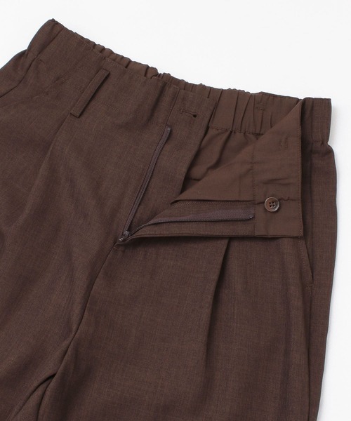 UR Lab.（アーバンリサーチラボ）の「UR Lab.　リネンライクテーパードパンツ（その他パンツ・メンズ・チャコールグレー/ブラック/ブラウン/ミント・MEDIUM/LARGE）」の6枚目の写真