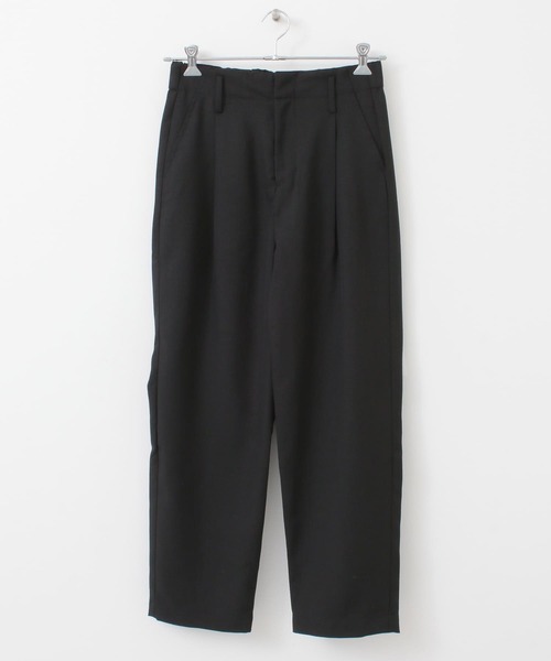 UR Lab.（アーバンリサーチラボ）の「UR Lab.　リネンライクテーパードパンツ（その他パンツ・メンズ・チャコールグレー/ブラック/ブラウン/ミント・MEDIUM/LARGE）」の12枚目の写真