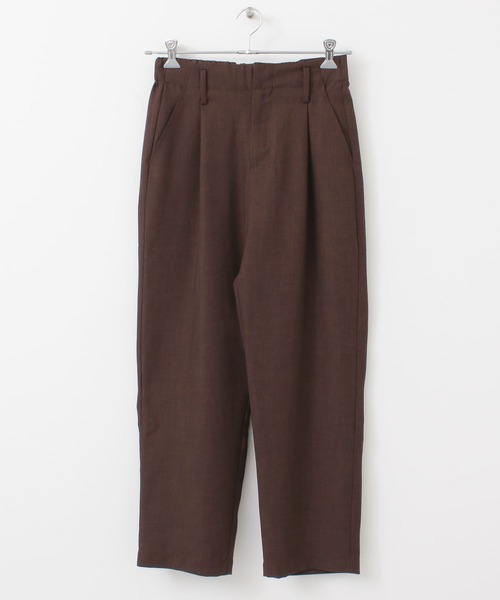 UR Lab.（アーバンリサーチラボ）の「UR Lab.　リネンライクテーパードパンツ（その他パンツ・メンズ・チャコールグレー/ブラック/ブラウン/ミント・MEDIUM/LARGE）」の21枚目の写真