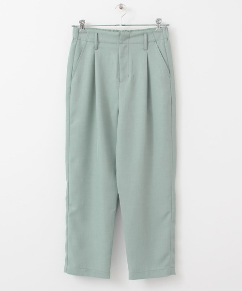 UR Lab.（アーバンリサーチラボ）の「UR Lab.　リネンライクテーパードパンツ（その他パンツ・メンズ・チャコールグレー/ブラック/ブラウン/ミント・MEDIUM/LARGE）」の16枚目の写真