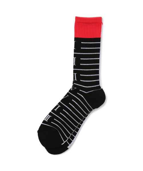 ROYAL FLASH（ロイヤルフラッシュ）の「DankeSchon/ダンケシェーン/ルーラーグラフィックソックス/CM Socks（ソックス/靴下・メンズ・ホワイト/ブラック/グレー・FREE）」の2枚目の写真