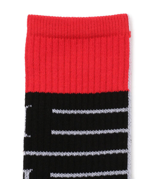 ROYAL FLASH（ロイヤルフラッシュ）の「DankeSchon/ダンケシェーン/ルーラーグラフィックソックス/CM Socks（ソックス/靴下・メンズ・ホワイト/ブラック/グレー・FREE）」の5枚目の写真